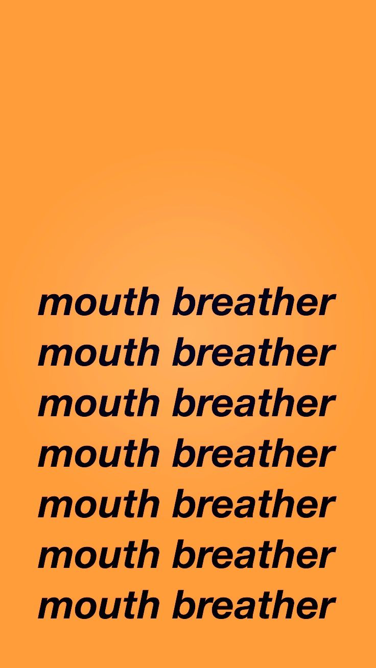 Mouth Breather iPhone Wallpaper In