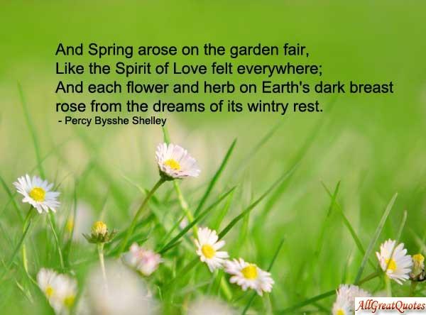 Spring Quote Quotes Of Inspiring