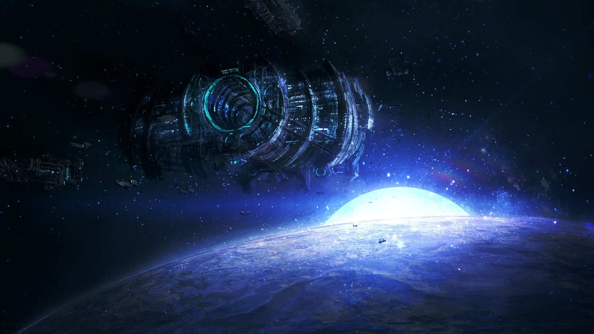 Space Station Full HD Wallpaper And Background