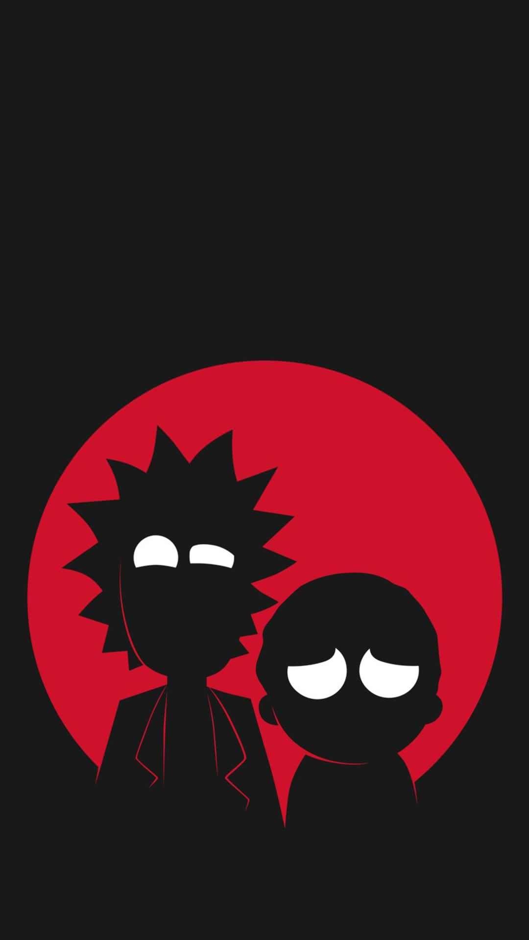 Rick And Morty iPhone Wallpaper Top