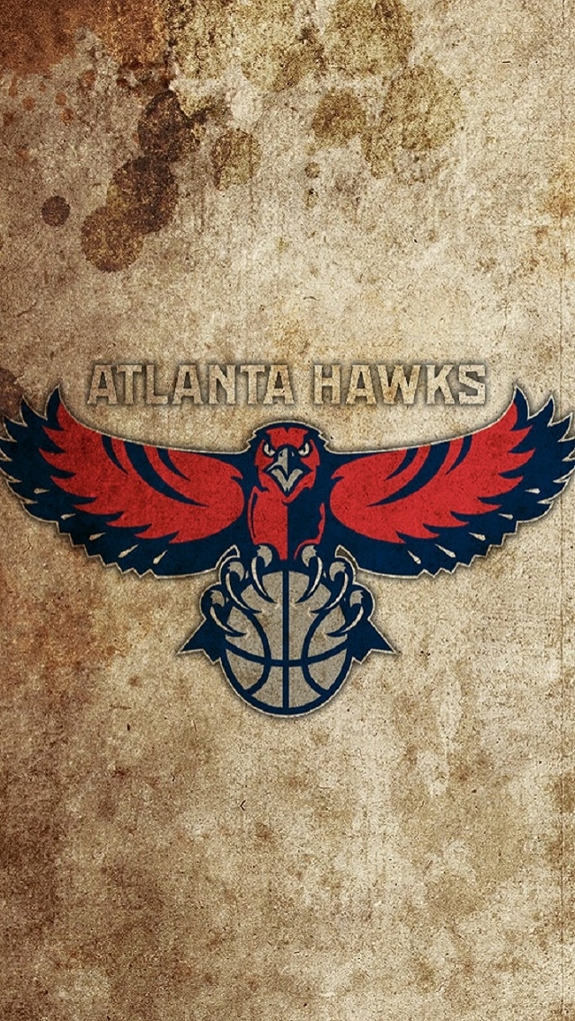 Vintage Atlanta Hawks Logo Wallpaper iPhone