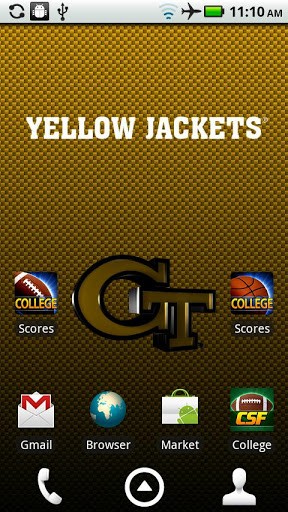 Georgia Tech Live Wallpaper HD App For Android