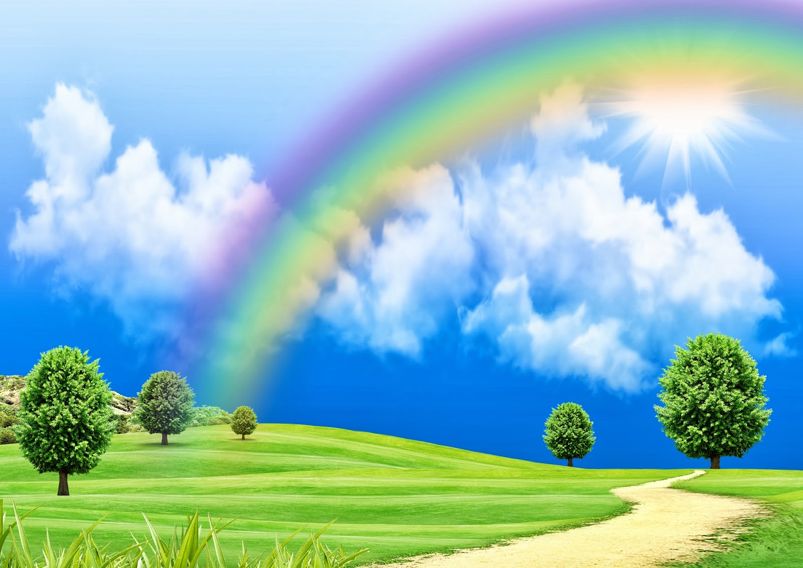Free download Download Rainbow Wallpapers Most beautiful places in ...