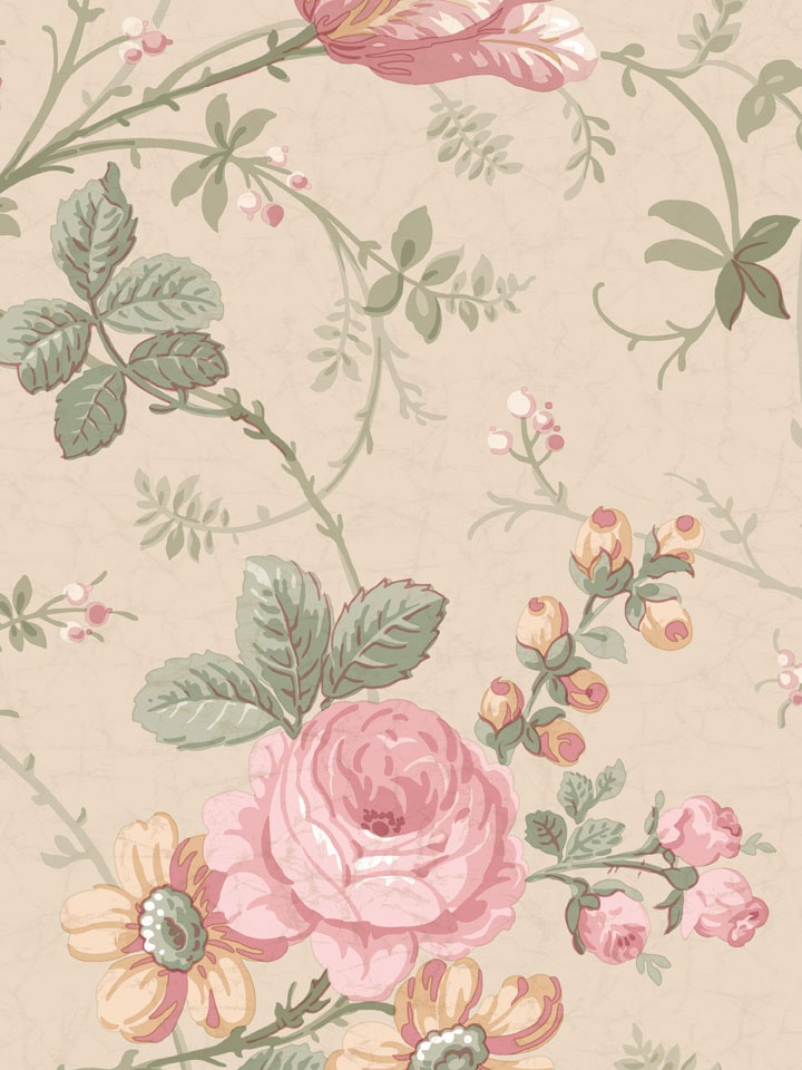 Rose Pattern Fit For A Peaceful Country Abode From The Book Remington