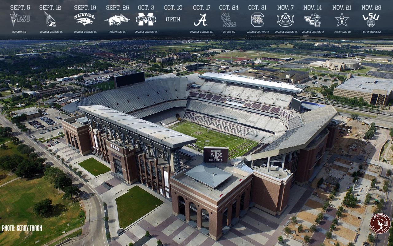 New Texas AM wallpaper of Renovated Kyle Field for your phones and