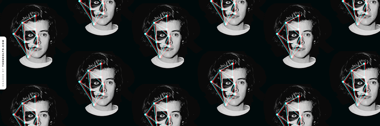  install this Harry Styles One Direction Skull Head Askfm Background