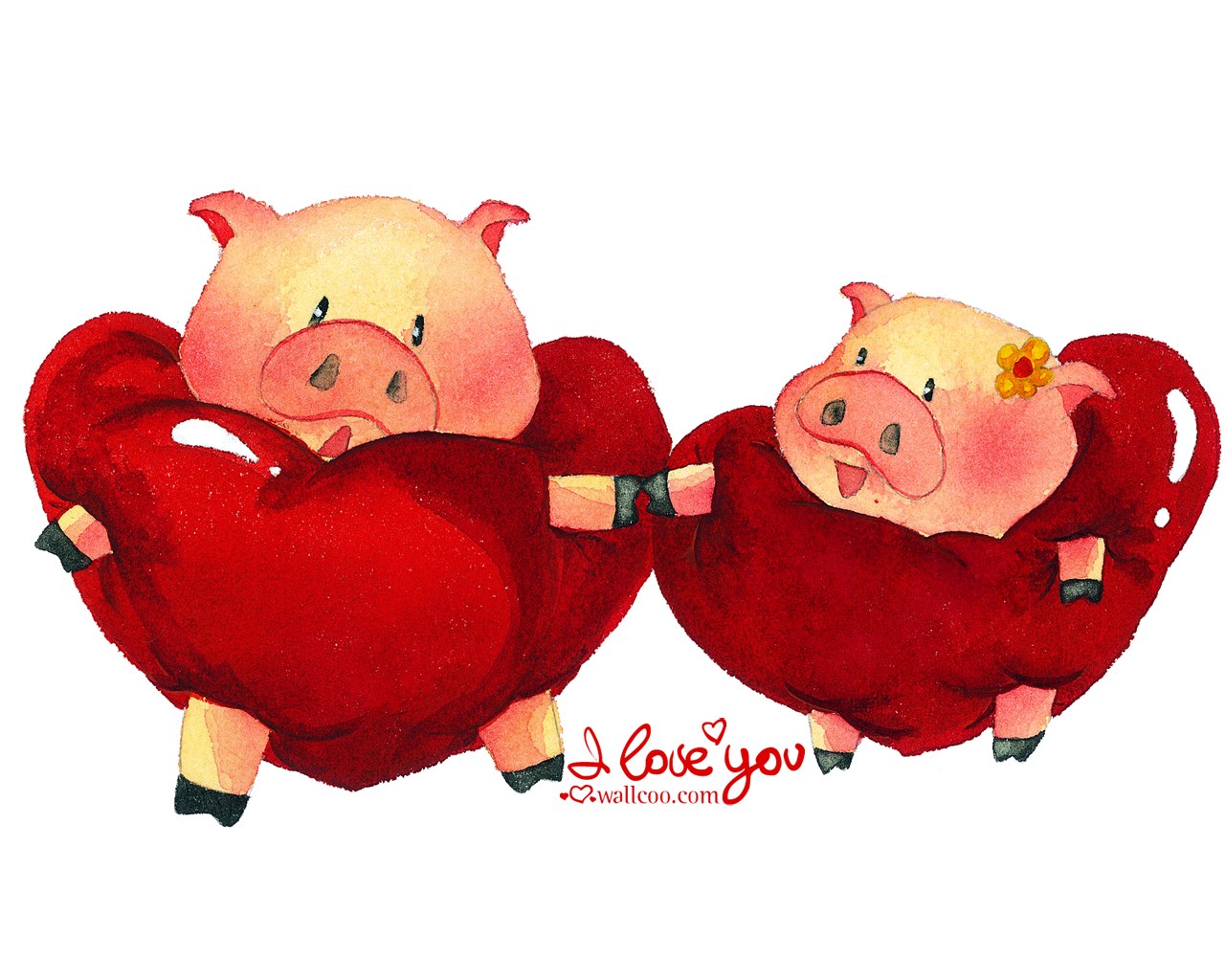 Valentine S Day Cartoons Source Wallcoo Holiday