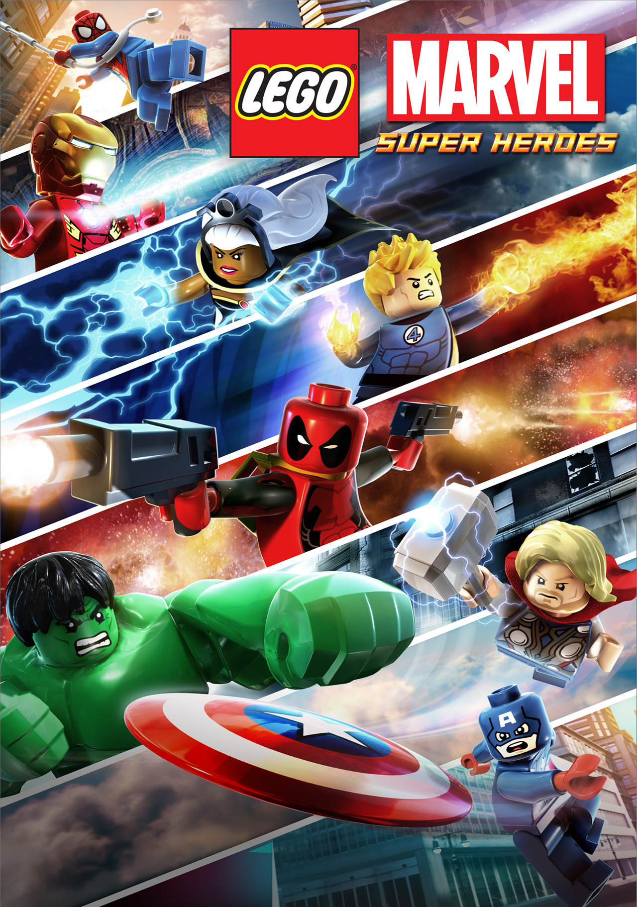 Lego Marvel Super Heroes Re Wallpaper