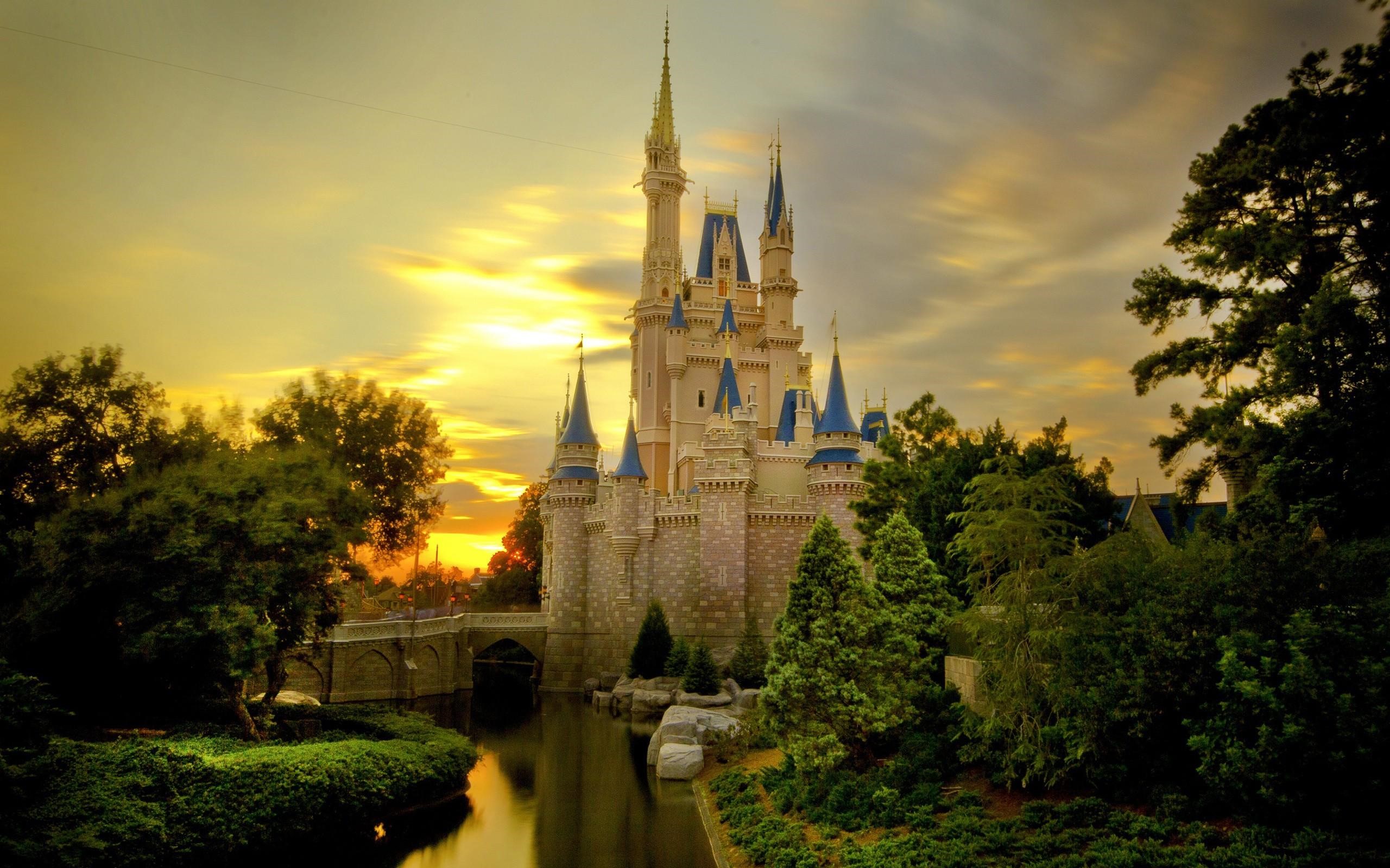 Beautiful Cinderella Castle Image HD Wallpaper