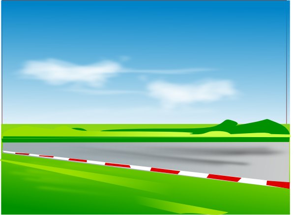 Race Track Clip Art At Clker Vector Online Royalty