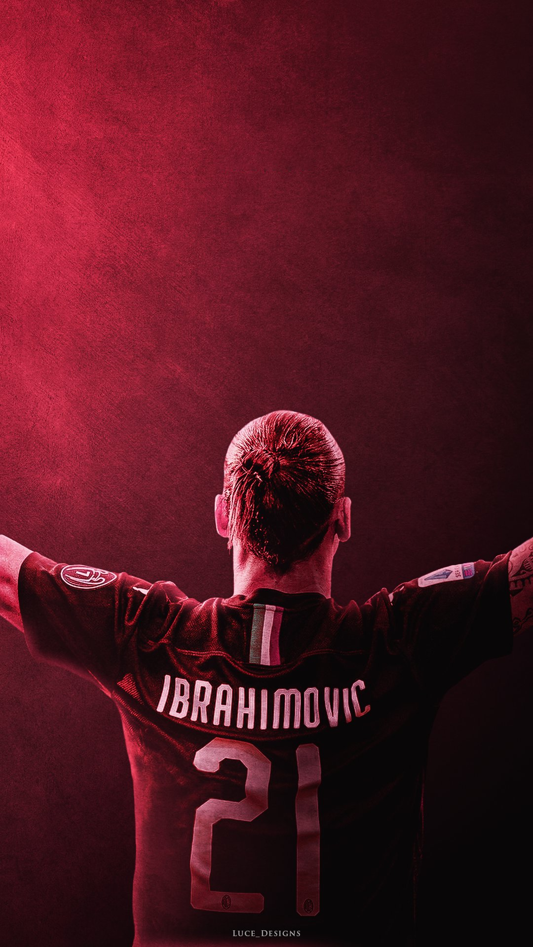 Check Out This Ibrahimovic Phone Wallpaper Done By Luce