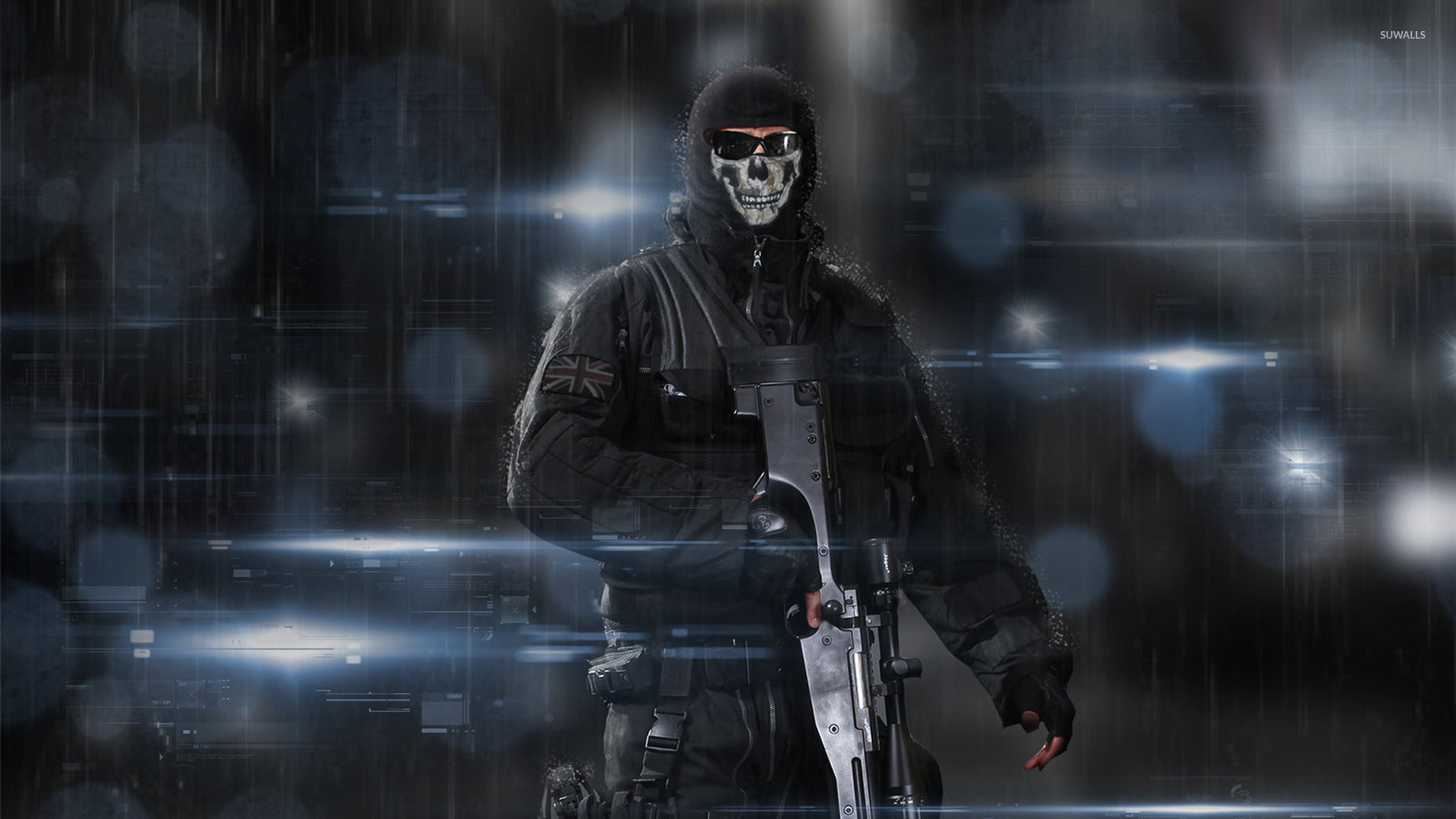 Ngefans Berat Sama Call Of Duty Ghost Wallpapernya