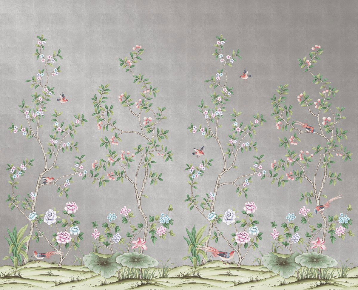 Affordable Temporary Chinoiserie Wallpaper Vogue