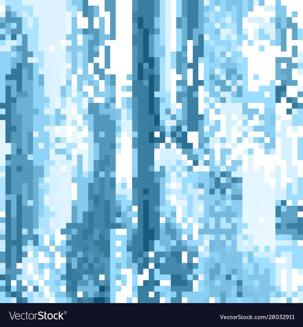 🔥 Download Abstract Pixel Art Blue Wallpaper Royalty Vector Image by ...