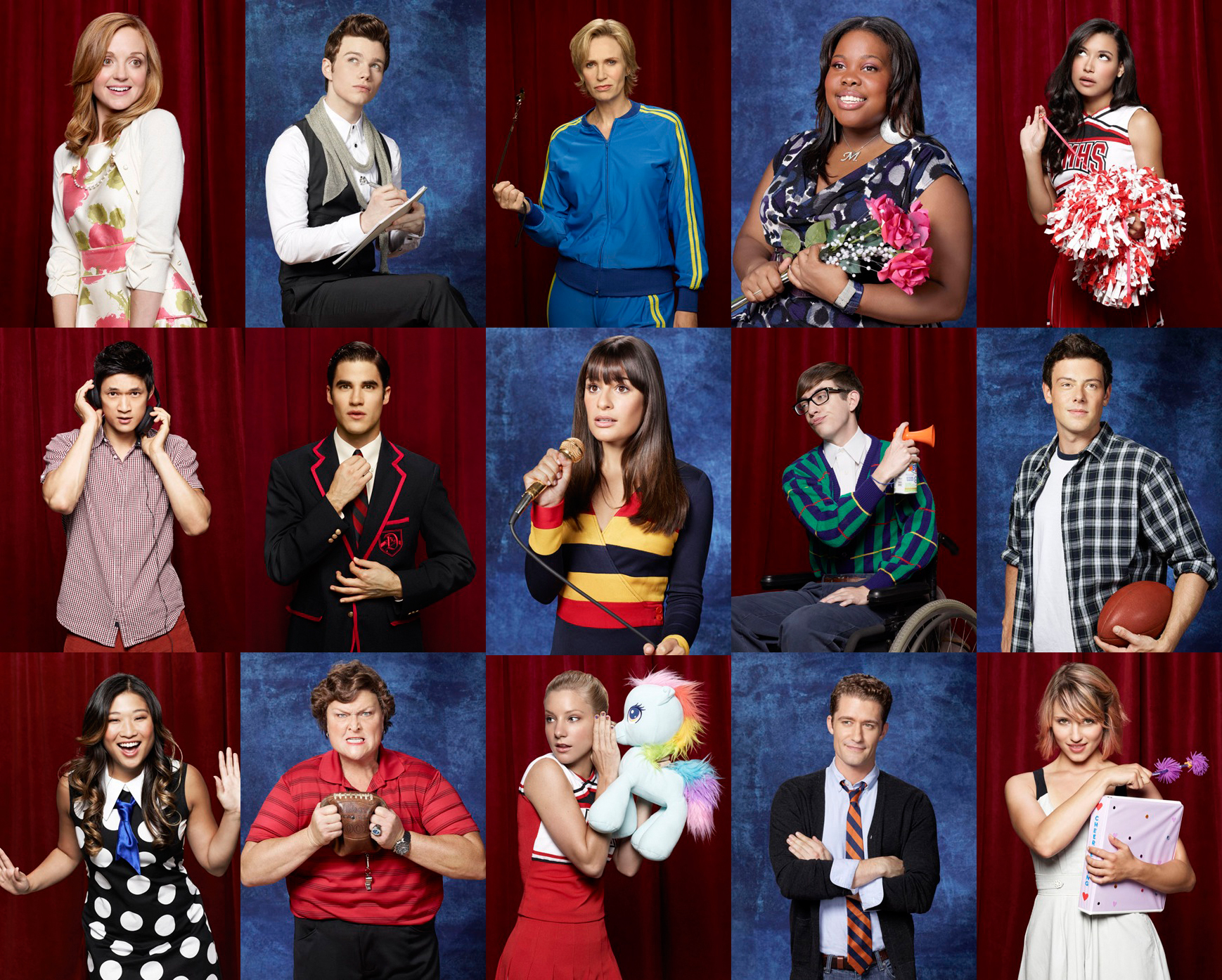 Glee Season Class Photos And Sneak Peeks