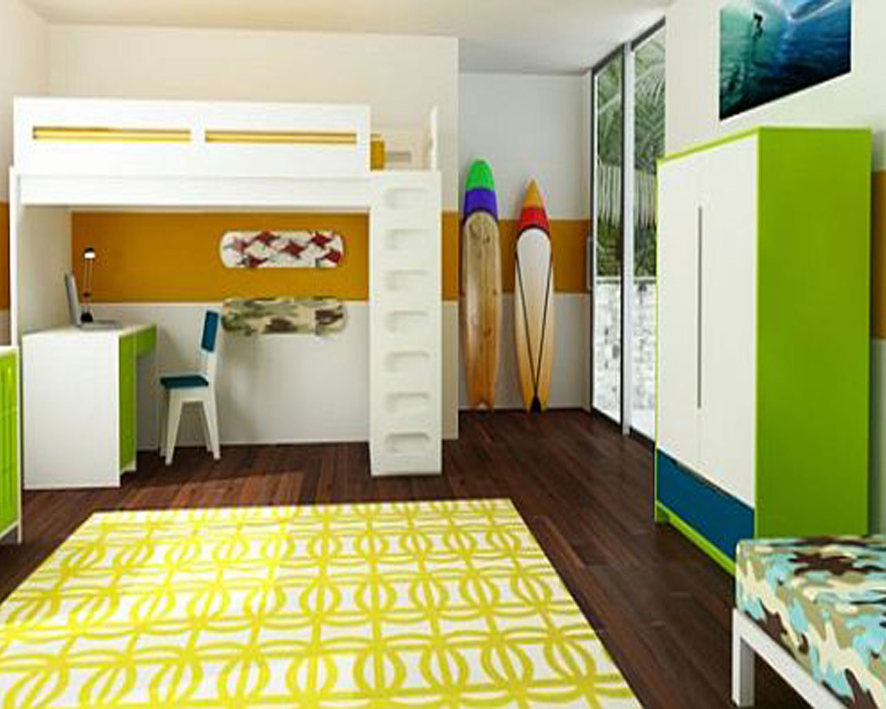 Decor Ideas For Kids Rooms Wallpaper Modern
