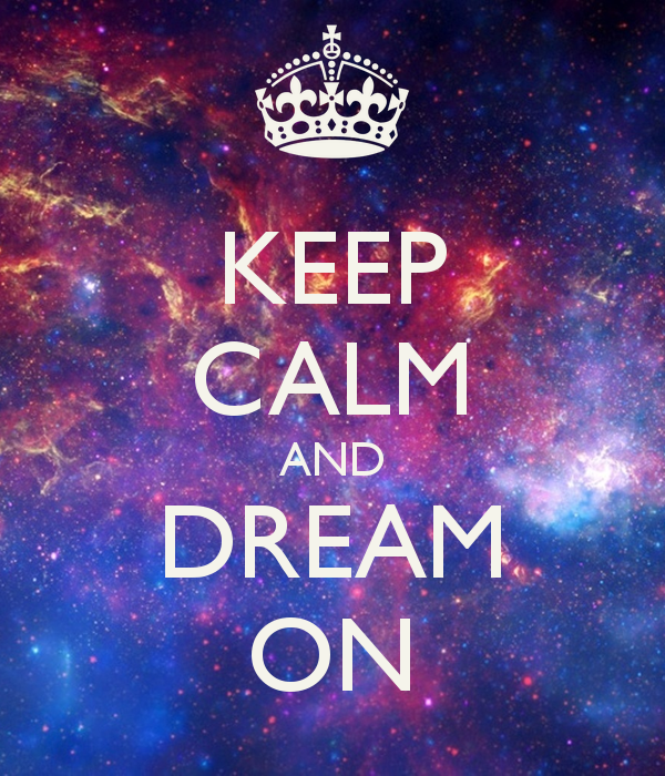 Keep Calm And Dream On Carry Image Generator