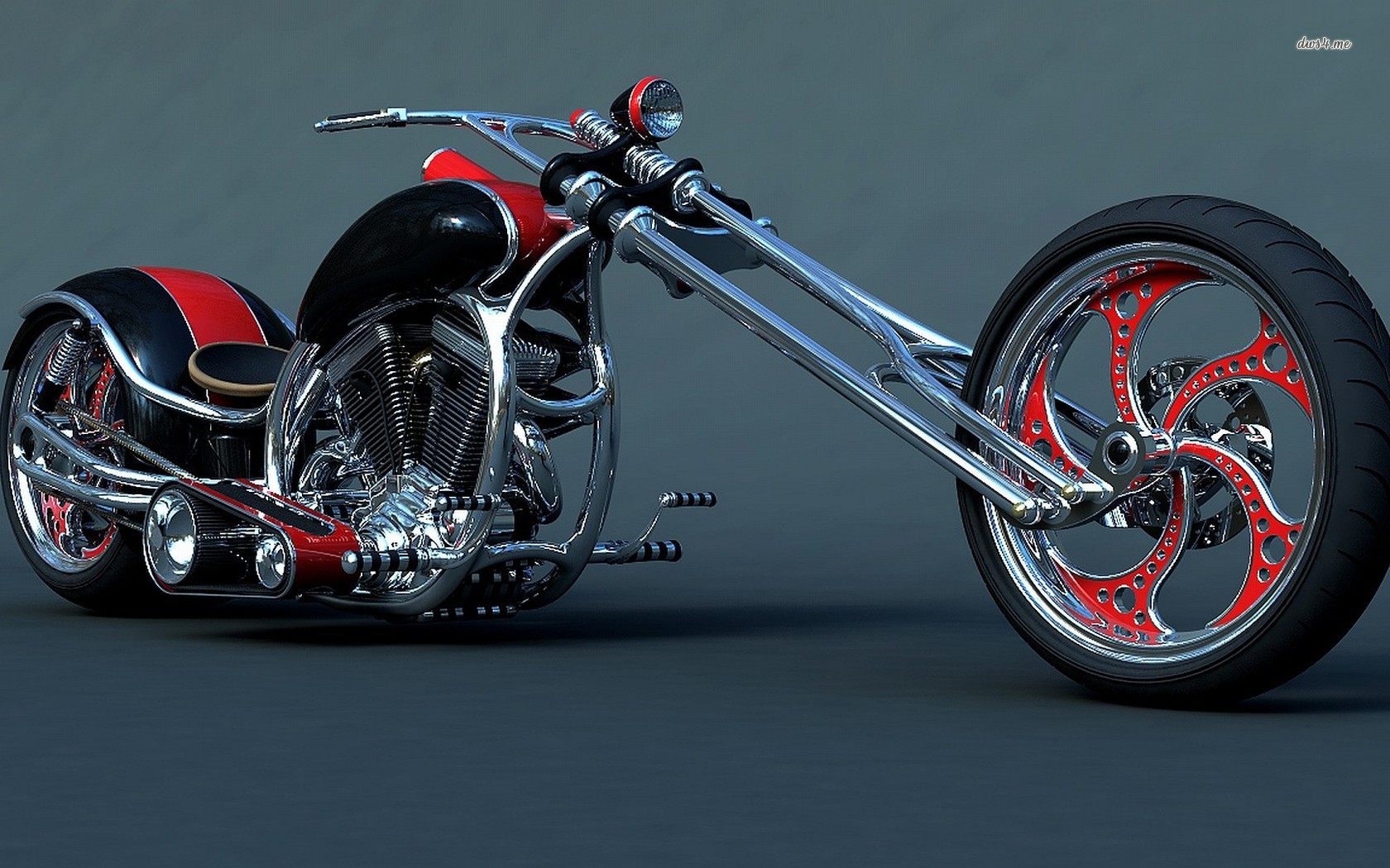 Motorcycles Custom Harley Davidson chopper wallpaper 1280x800 Custom