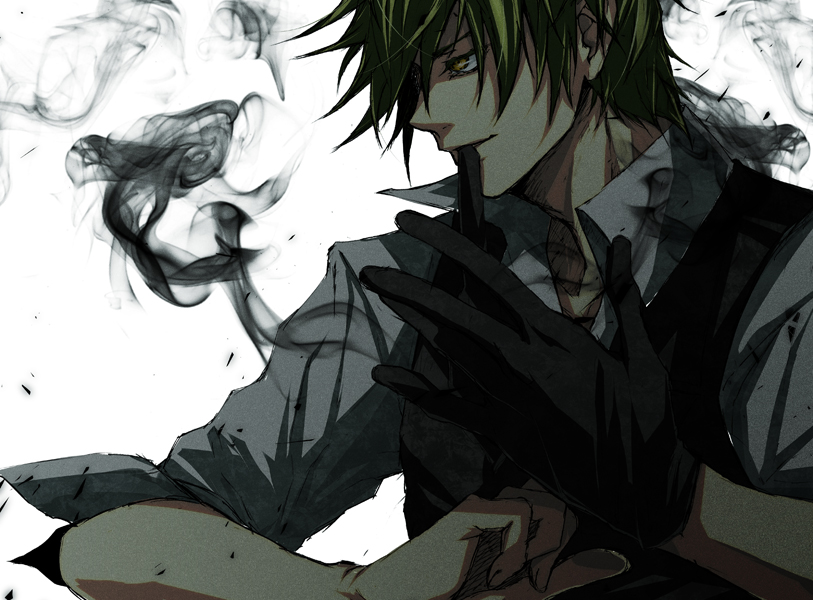 Anime guy smoking wallpaper by Andys_snac_shack - Download on ZEDGE™ | 16ad
