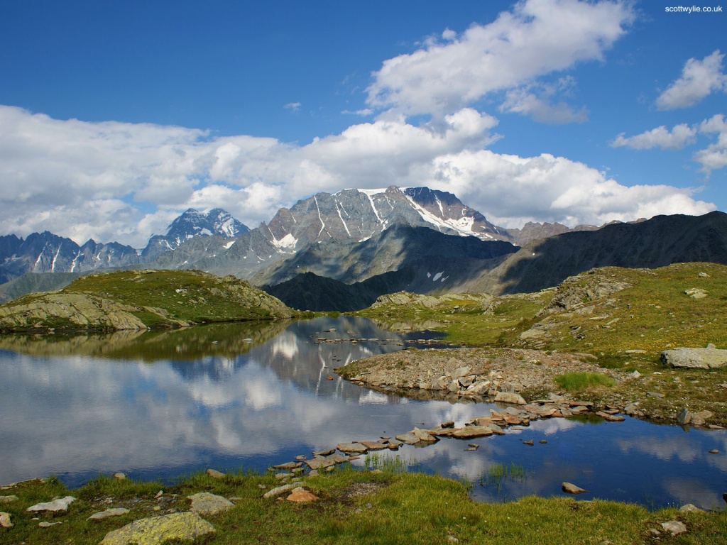 Alpine Vally Switzerland Desktop Pc And Mac Wallpaper