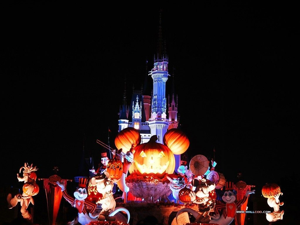 Disney World Halloween Desktop Background Clipartsgram
