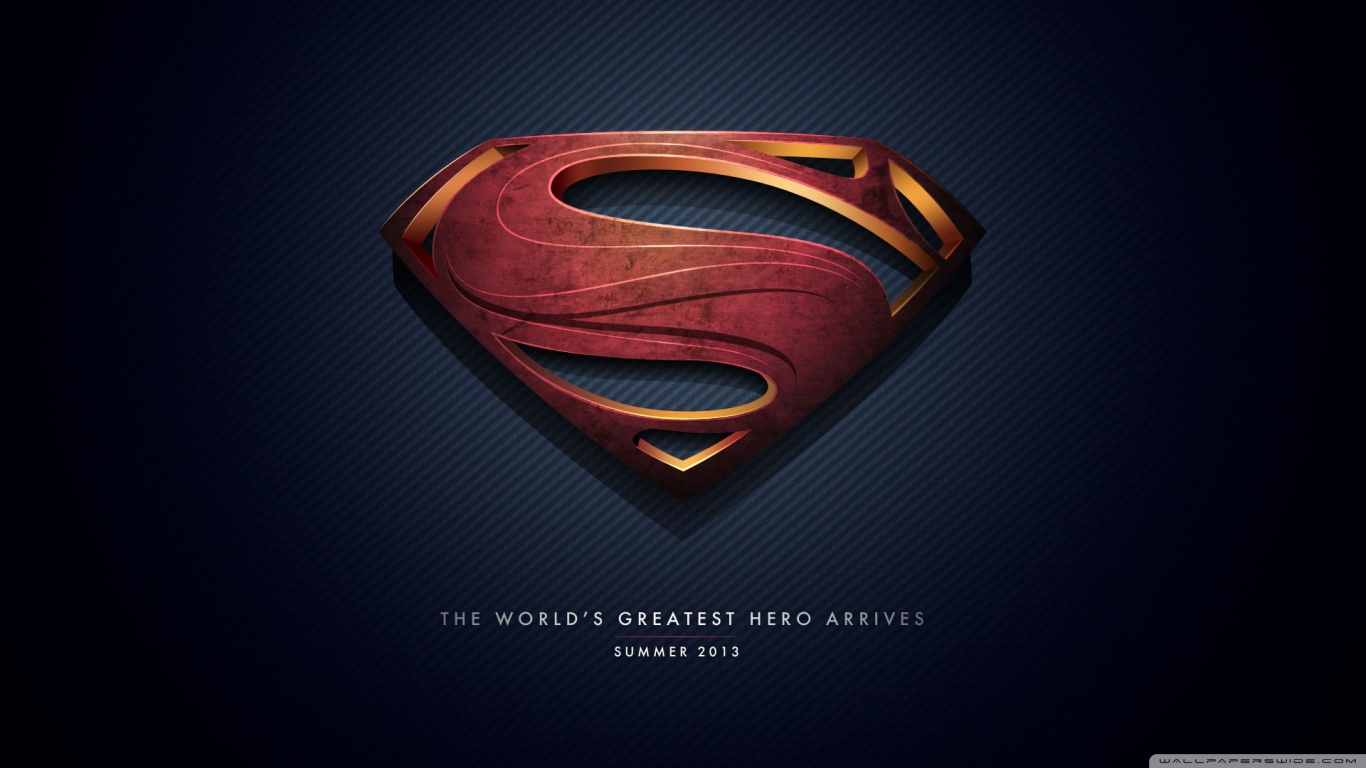 Superman Logo Man Of Steel High Definition Fullscreen