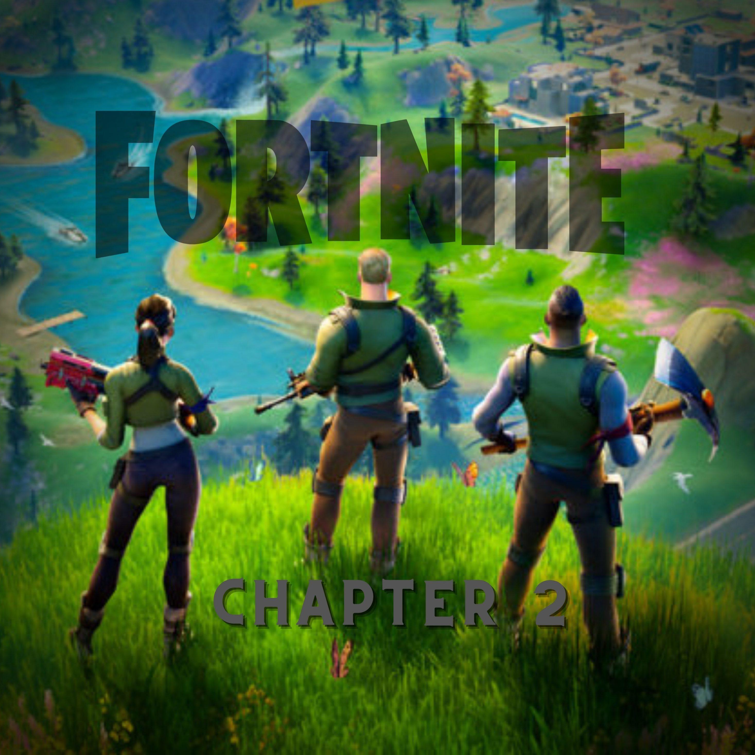 Fornite Video Game Chapter iPad Wallpaper HD