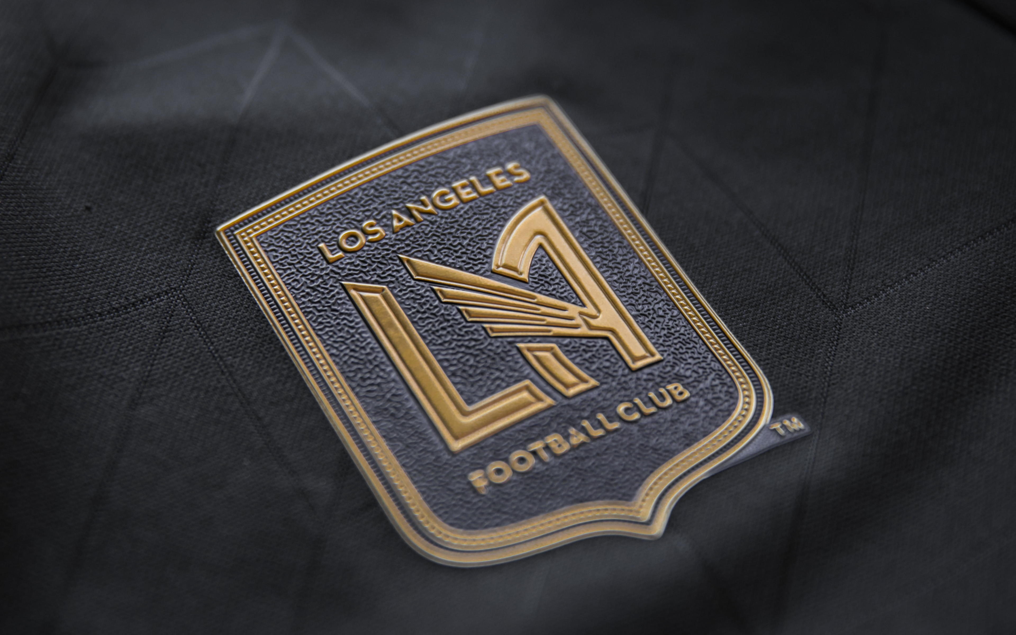 Los Angeles Football Club Logo 4k Ultra HD Wallpaper Background