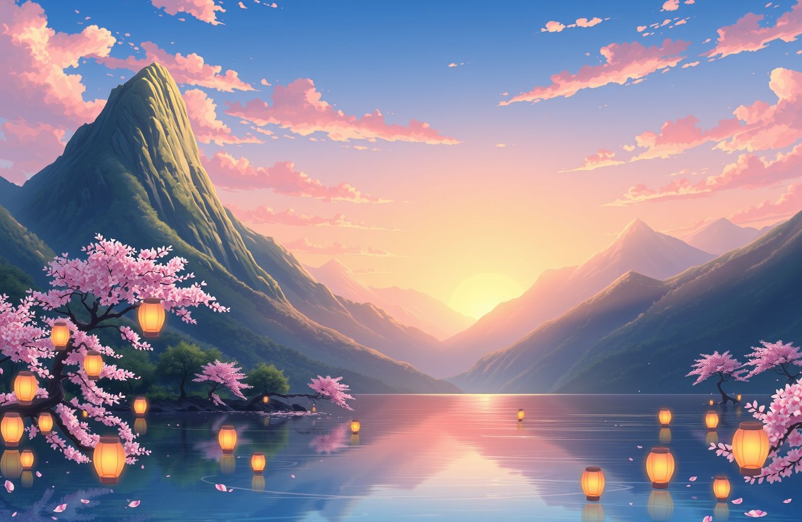 Anime Landscapes Wallpaper
