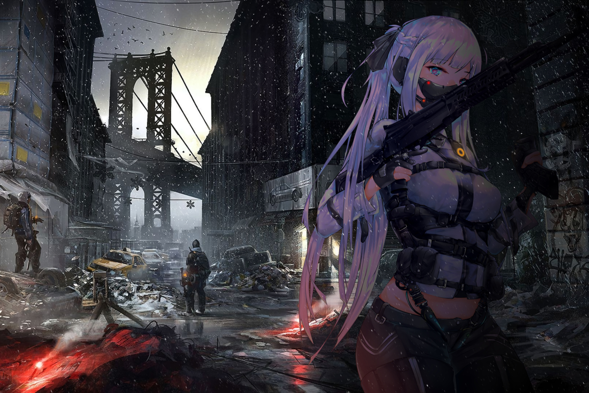 Ak X The Division Wallpaper For Your Soul Girlsfrontline