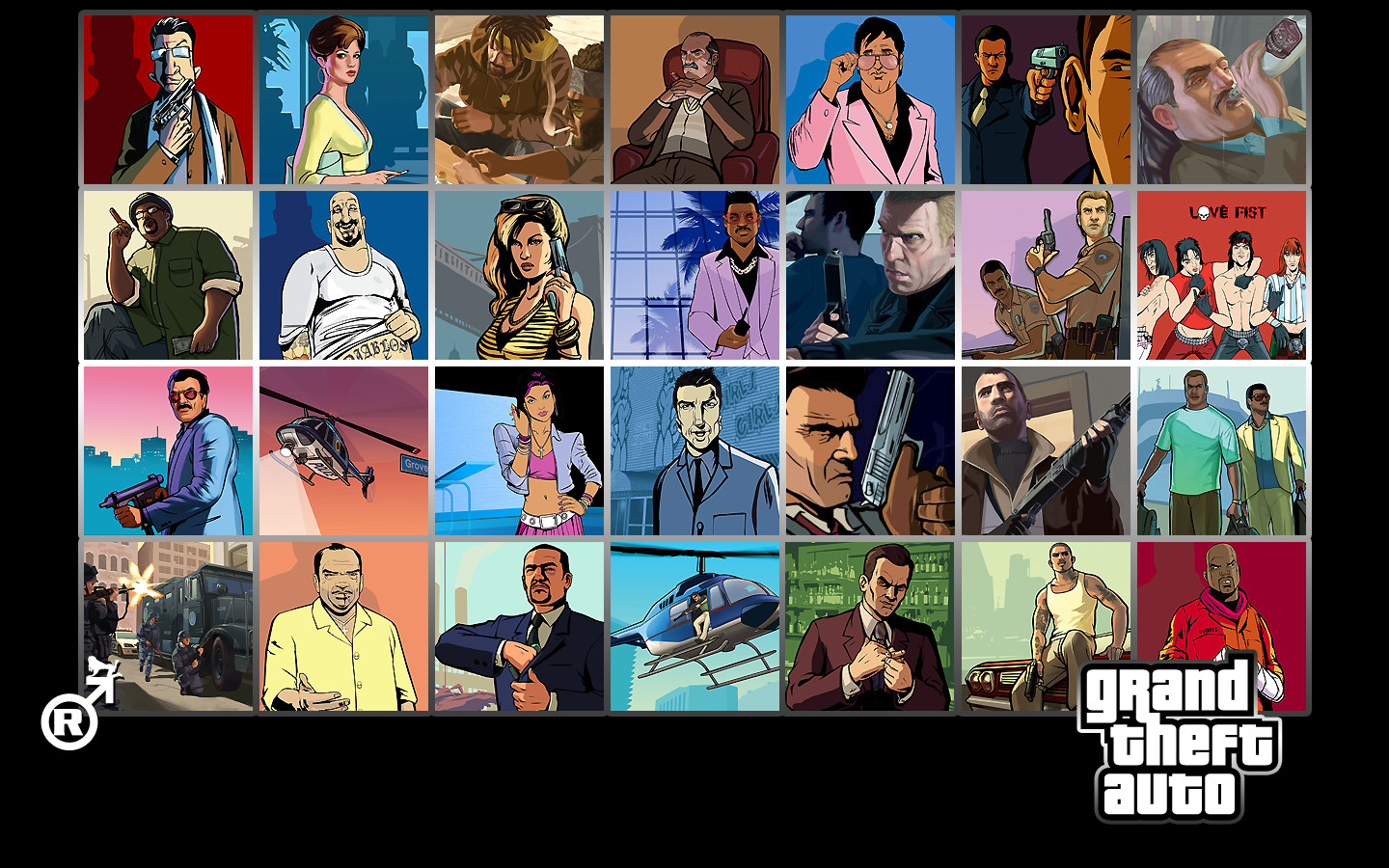 Grand Theft Auto Wallpaper By Raptomex