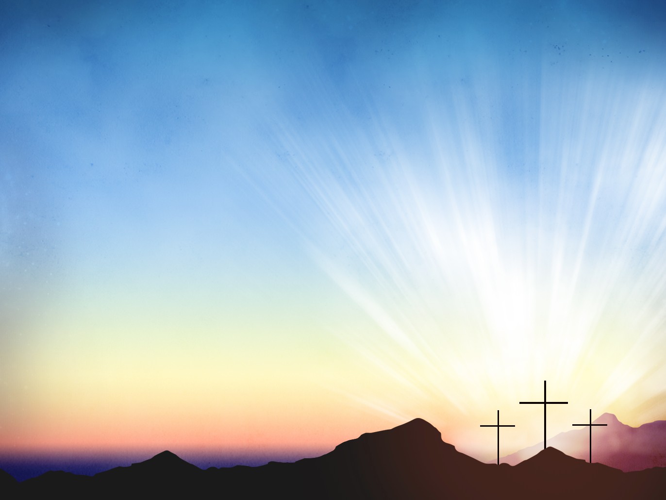 Christian Easter Background HD Image