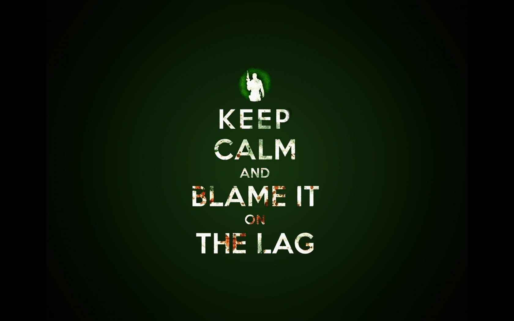 Keep Calm And Blame It On The Lag Desktop Pc Mac Wallpaper