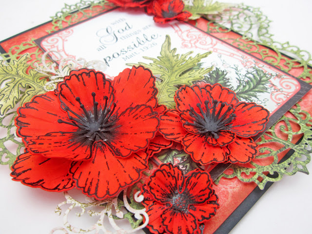 Directions And Tons Of Inspiration Using The Blazing Poppy Collection