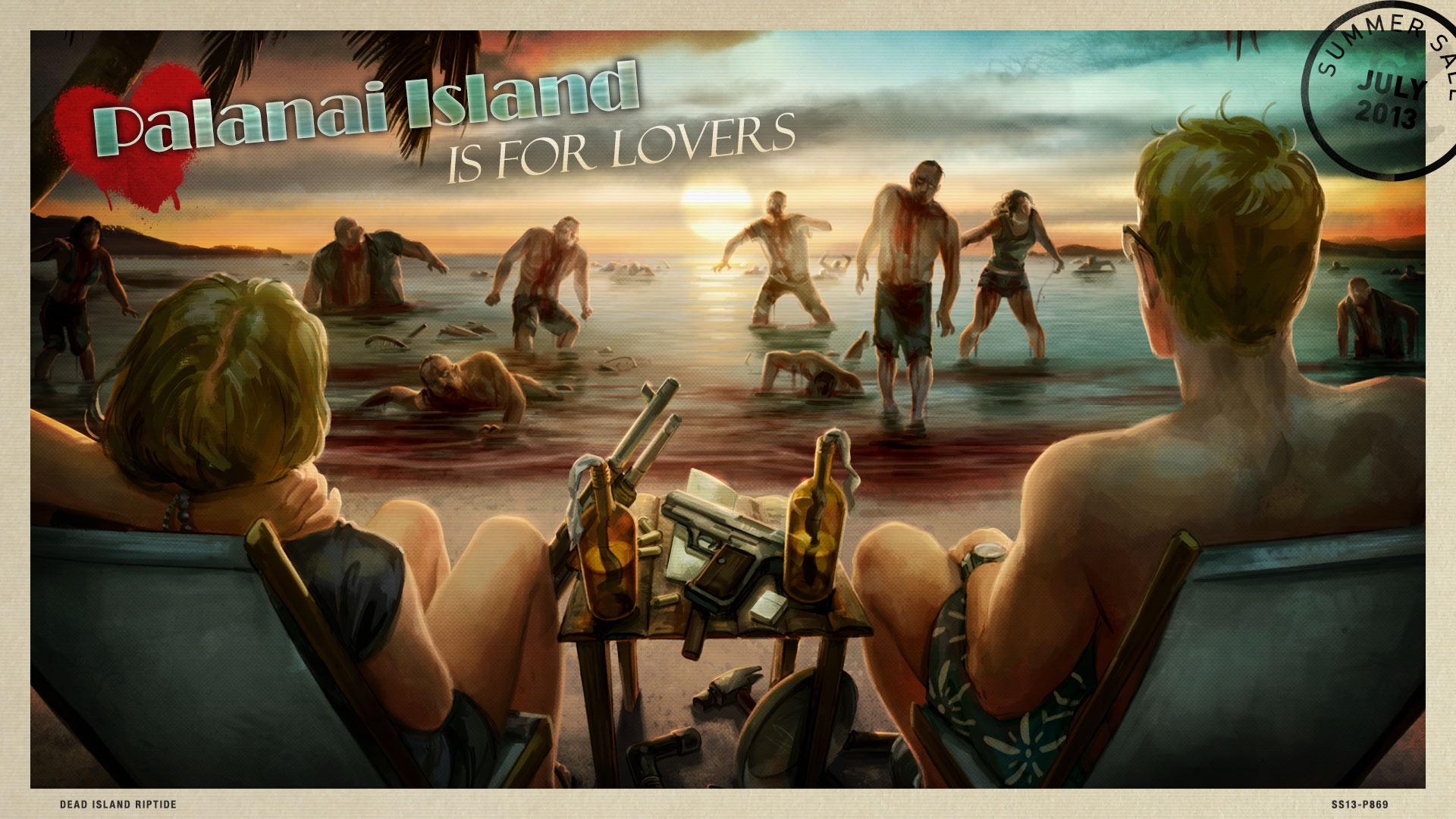 Summer Getaway Sale Dead Island Riptide Background And Post Card