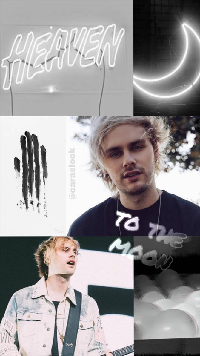 Michael Clifford White Aesthetic Wallpaper By Juli3569