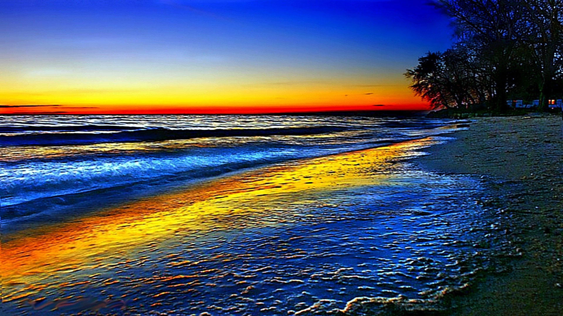 Beach Waves Wallpaper For Desktop