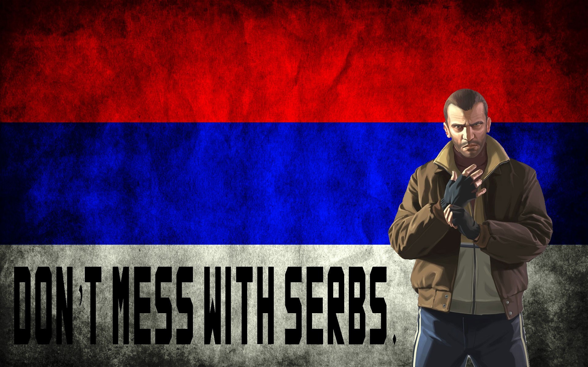 Serbia Niko Bellic Grand Theft Auto Iv Wallpaper
