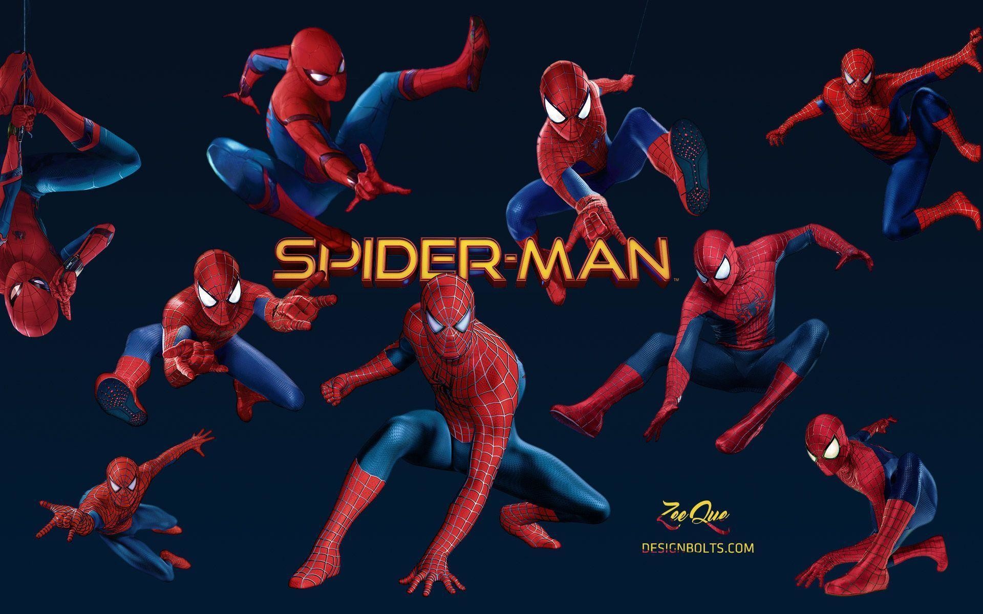 HD Spider Man Desktop Wallpaper Image