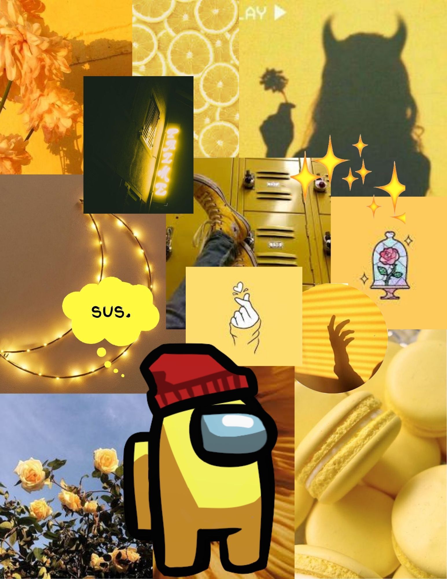 Among Us Aesthetic Wallpaper