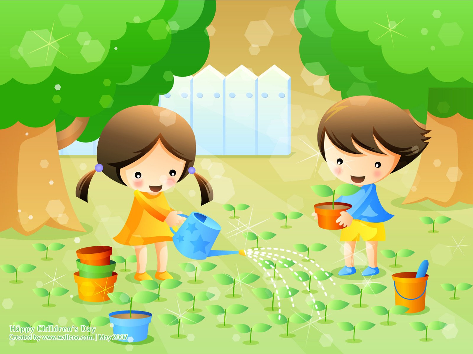 PicturesPool Childrens Day Wallpaper Greetings KidsFunDrawing 1600x1200