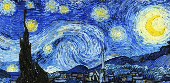 🔥 Free Download Van Gogh Starry Night Free [705X345] For Your Desktop