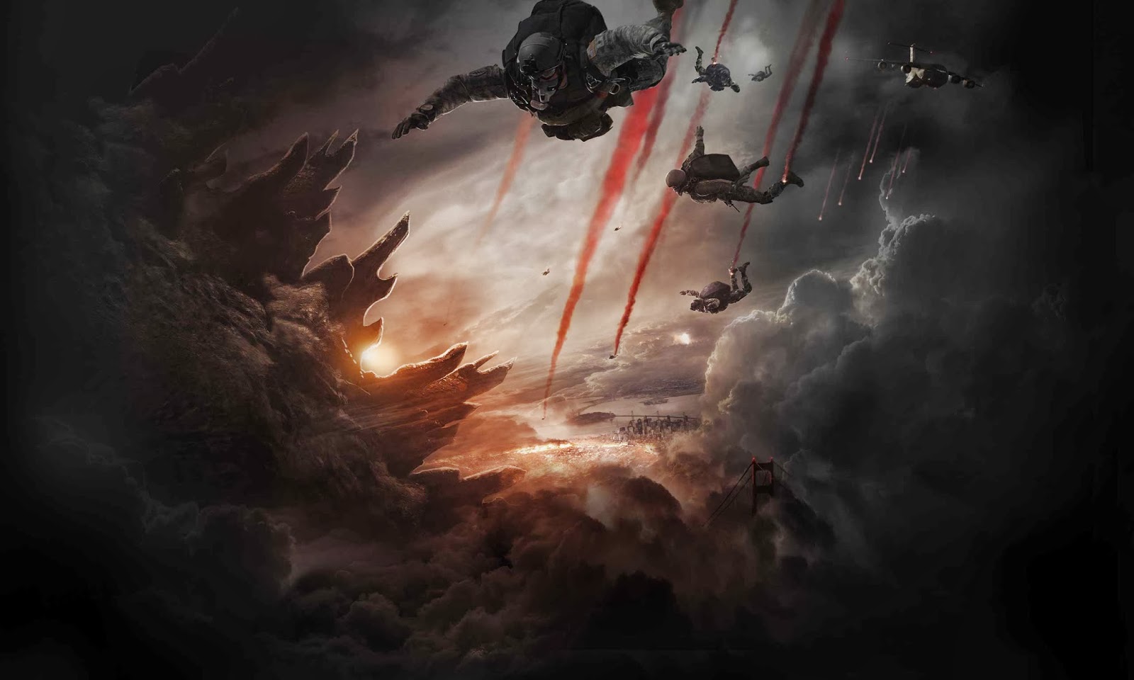 Of Fiction Godzilla HD Trailer Desktop Wallpaper Teaser Wedsnesday