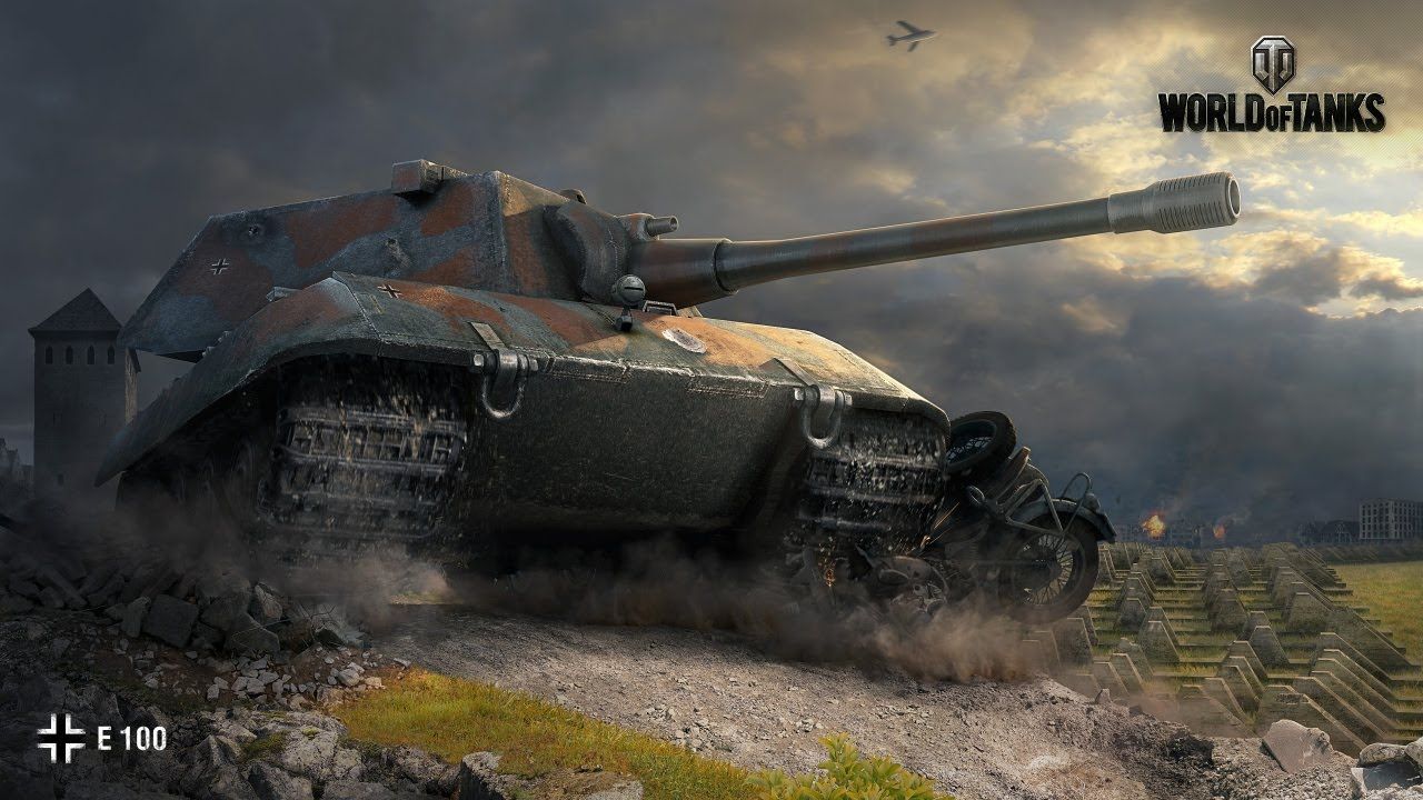Free download E100 kills with German tier heavy tank World of Tanks WoT ...