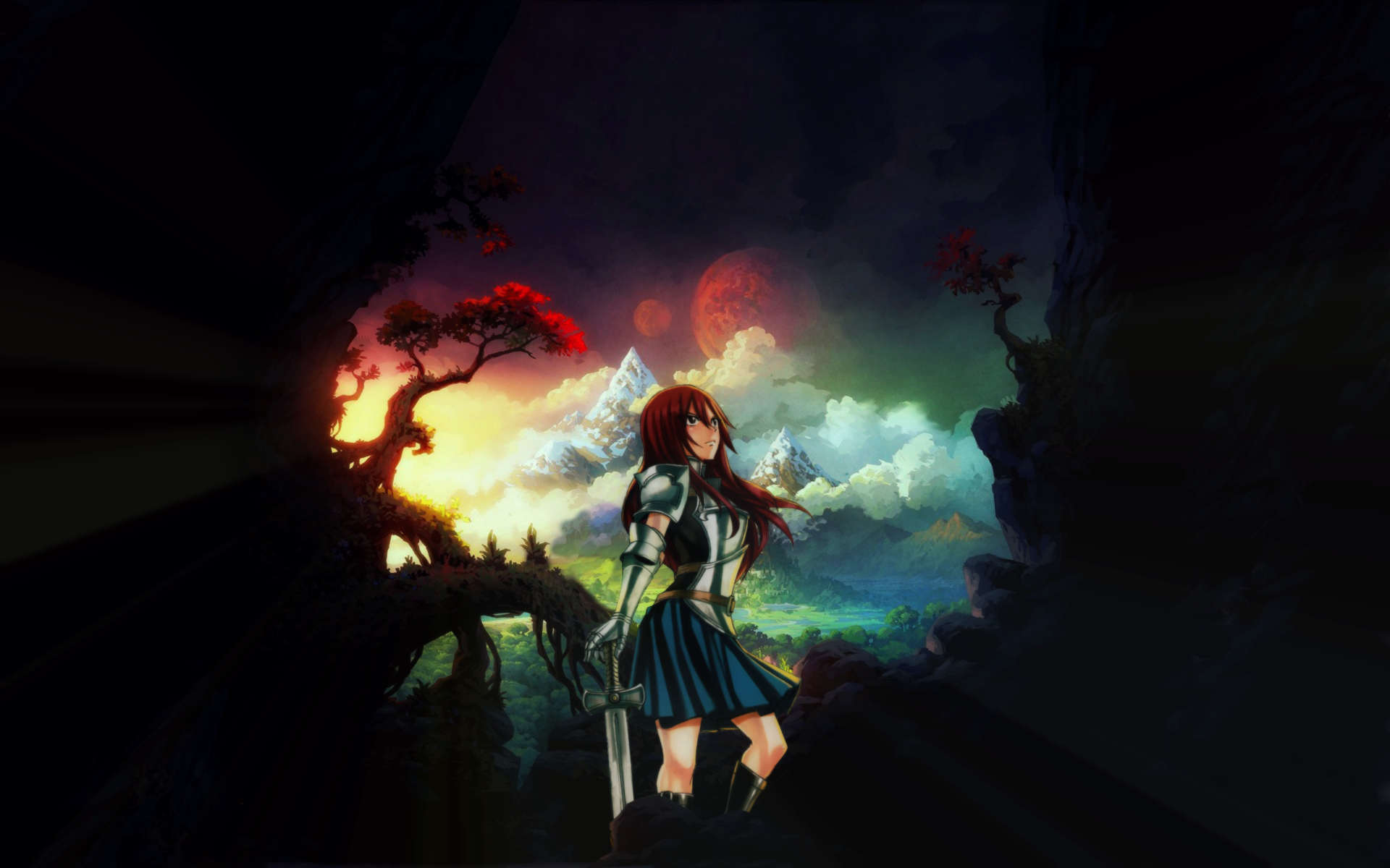 Erza Scarlet HD Wallpaper