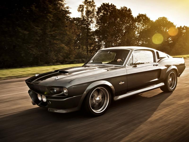 Sunlight Eleanor Classic Ford Mustang Shelby Gt500 Wallpaper