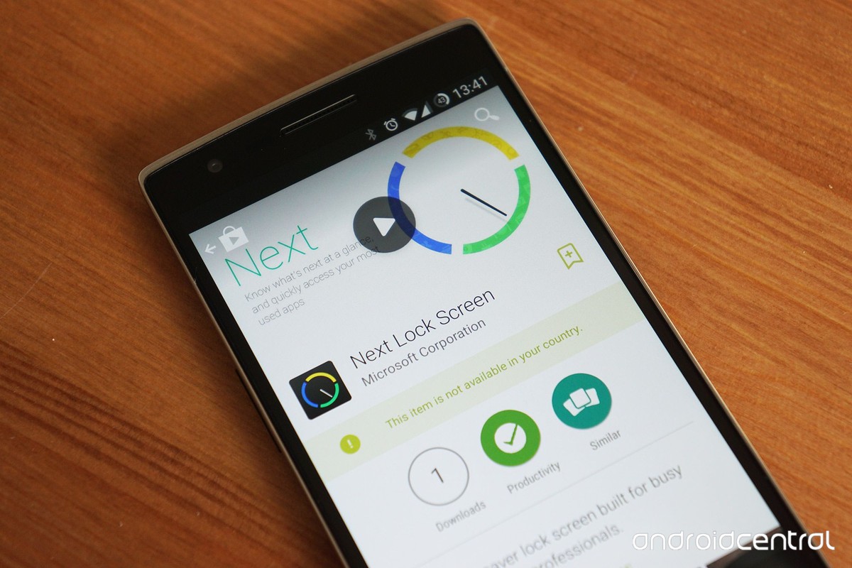 updated its Android exclusive app Next Lock Screen in the Play Store