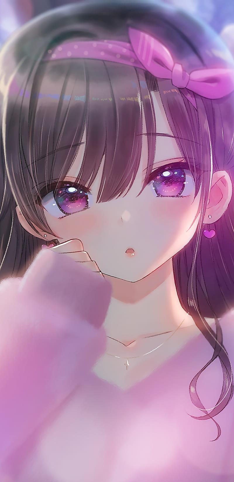 HD Wallpaper Cute Anime Girl Pink Kawaii By Callmehlexie