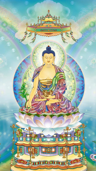 Buddhist iPhone Wallpaper Screenshot