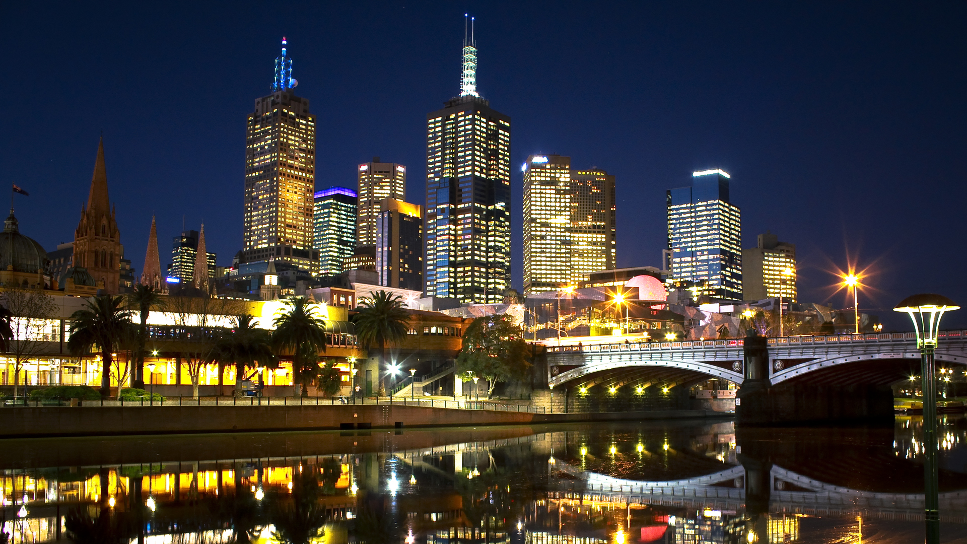Melbourne Australia HD Wallpaper Background Image